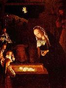 Geertgen Tot Sint Jans, Geertgen depicted the Child Jesus as a light source on his painting The Nativity at Night
